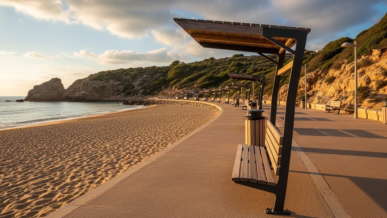 amenagement des plages de la cote vermeille